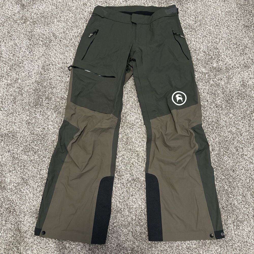 Backcountry Cardiac Xpore 3L Tour Convertible Green/Brown Bib Women’s Size Small